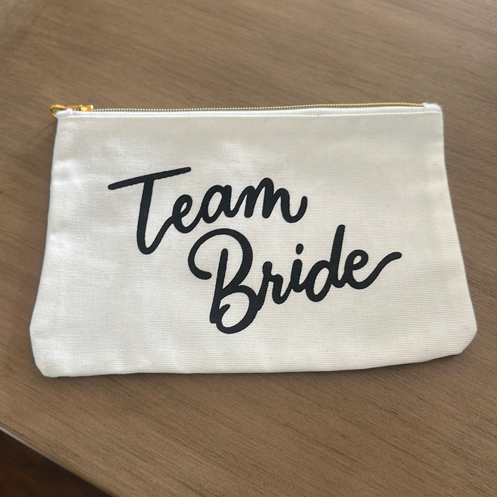 Bride Cosmetic Pouch